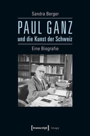 Cover von Paul Ganz und die Kunst der Schweiz