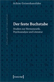 Cover von Der feste Buchstabe