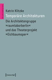 Cover von Temporäre Architekturen
