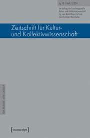 Cover von Zeitschrift für Kultur- und Kollektivwissenschaft