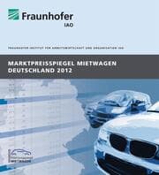 Cover von Marktpreisspiegel Mietwagen Deutschland 2012