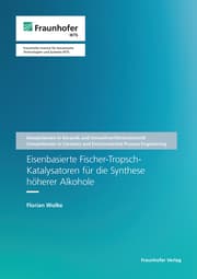 Cover von Eisenbasierte Fischer-Tropsch-Katalysatoren für die Synthese höherer Alkohole.