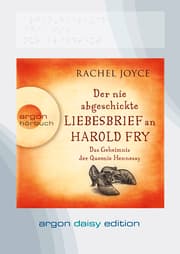 Cover von Der nie abgeschickte Liebesbrief an Harold Fry
