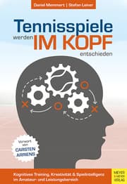 Cover von Tennisspiele werden im Kopf entschieden