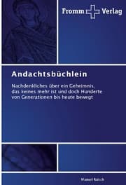Cover von Andachtsbüchlein