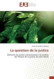 Cover von La question de la justice