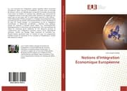 Cover von Notions dIntégration Économique Européenne