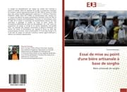 Cover von Essai de mise au point d'une bière artisanale à base de sorgho