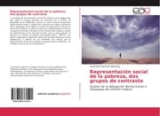 Cover von Representación social de la pobreza, dos grupos de contraste