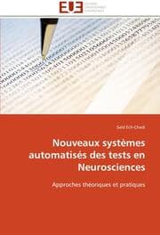 Cover von Nouveaux systemes automatises des tests en Neurosciences