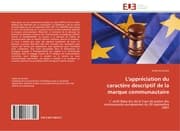 Cover von L'appreciation du caractere descriptif de la marque communautaire