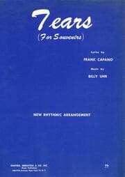 Cover von Tears (For Souvenirs)