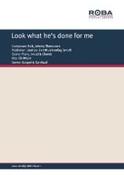 Cover von Look what he's done for me