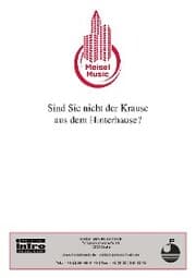 Cover von Sind Sie nicht der Krause aus dem Hinterhause?