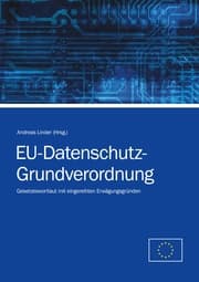 Cover von EU-Datenschutz-Grundverordnung