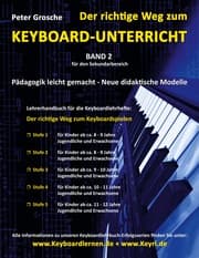 Cover von Der richtige Weg zum Keyboard-Unterricht - Band 2
