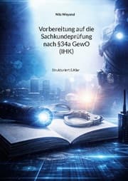 Cover von Vorbereitung auf die Sachkundeprüfung nach §34a GewO (IHK)