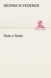 Cover von Sisto e Sesto