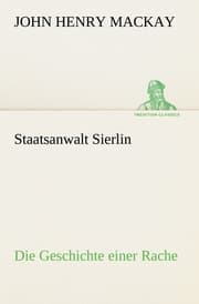 Cover von Staatsanwalt Sierlin