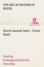 Cover von Durch tausend Jahre - Erster Band