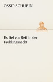 Cover von Es fiel ein Reif in der Frühlingsnacht
