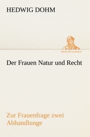 Cover von Der Frauen Natur und Recht