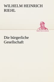 Cover von Die bürgerliche Gesellschaft