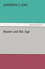 Cover von Homer and His Age