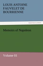 Cover von Memoirs of Napoleon - Volume 01