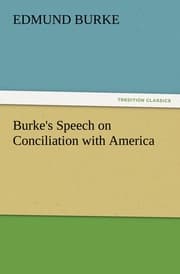 Cover von Burke's Speech on Conciliation with America