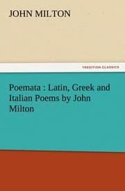 Cover von Poemata : Latin, Greek and Italian Poems by John Milton