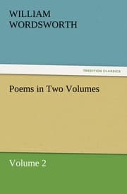 Cover von Poems in Two Volumes, Volume 2