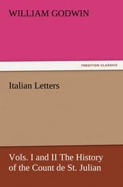 Cover von Italian Letters, Vols.I and II The History of the Count de St.Julian