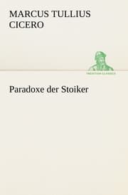 Cover von Paradoxe der Stoiker