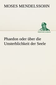 Cover von Phaedon oder über die Unsterblichkeit der Seele
