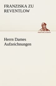 Cover von Herrn Dames Aufzeichnungen
