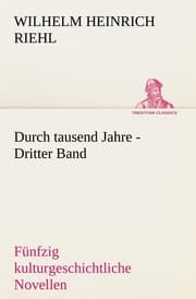 Cover von Durch tausend Jahre - Dritter Band
