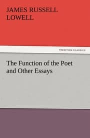 Cover von The Function of the Poet and Other Essays