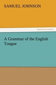 Cover von A Grammar of the English Tongue