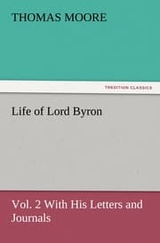 Cover von Life of Lord Byron, Vol.2 With His Letters and Journals