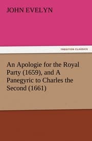Cover von An Apologie for the Royal Party (1659), and A Panegyric to Charles the Second (1661)