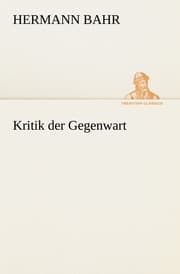 Cover von Kritik der Gegenwart