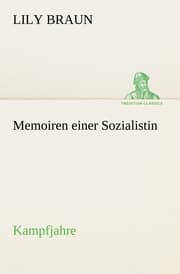 Cover von Memoiren einer Sozialistin - Kampfjahre