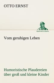 Cover von Vom geruhigen Leben