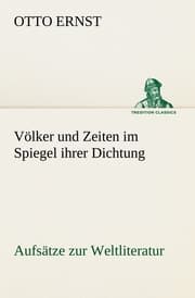 Cover von Völker und Zeiten im Spiegel ihrer Dichtung