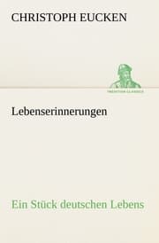 Cover von Lebenserinnerungen