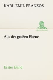 Cover von Aus der großen Ebene - Erster Band
