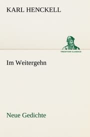 Cover von Im Weitergehn