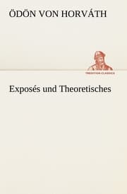 Cover von Exposes und Theoretisches