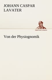 Cover von Von der Physiognomik